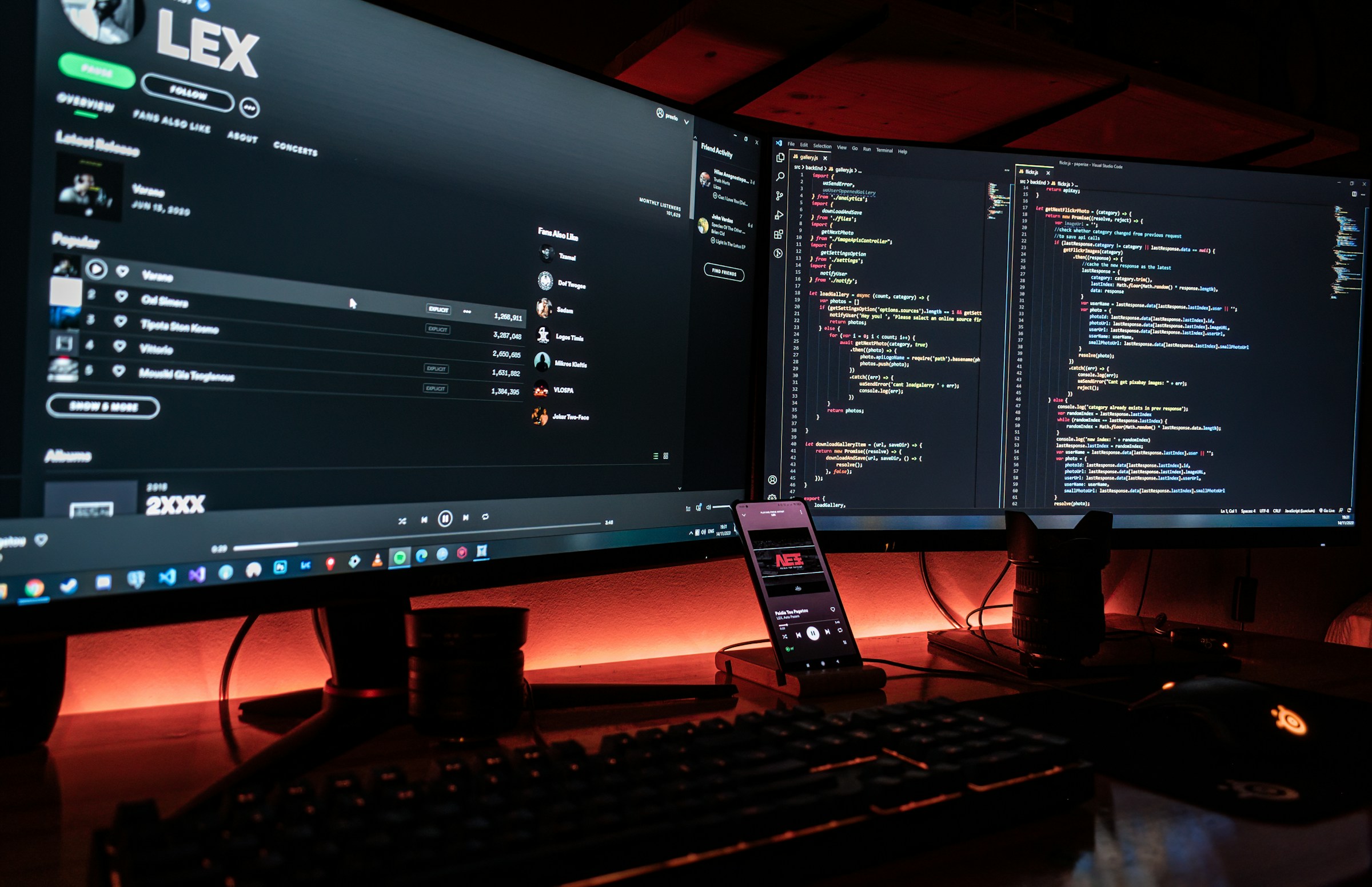 Code background
